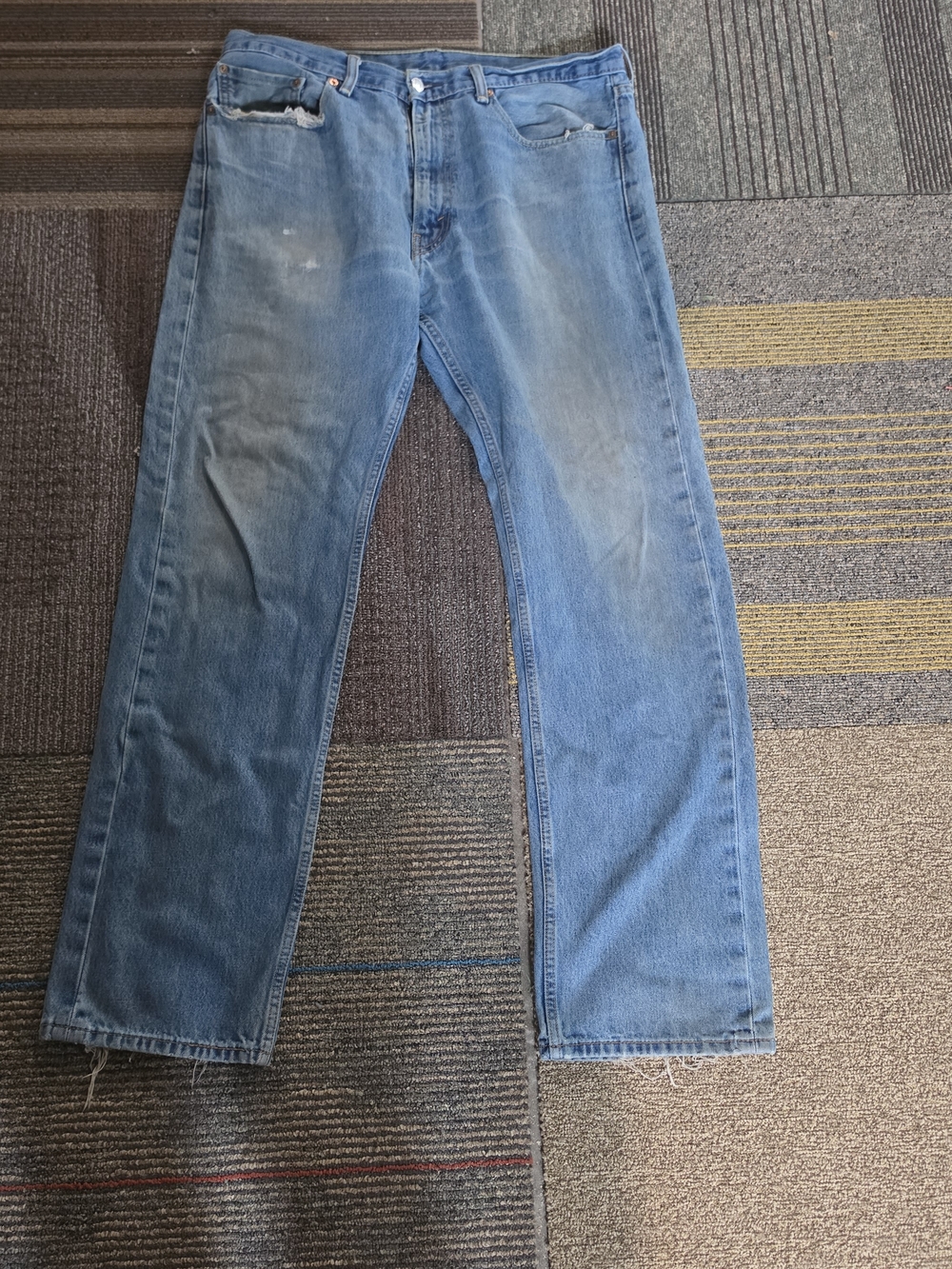 Levi’s 505 Men’s Jeans – W36 L34 – Broken‑In Classic